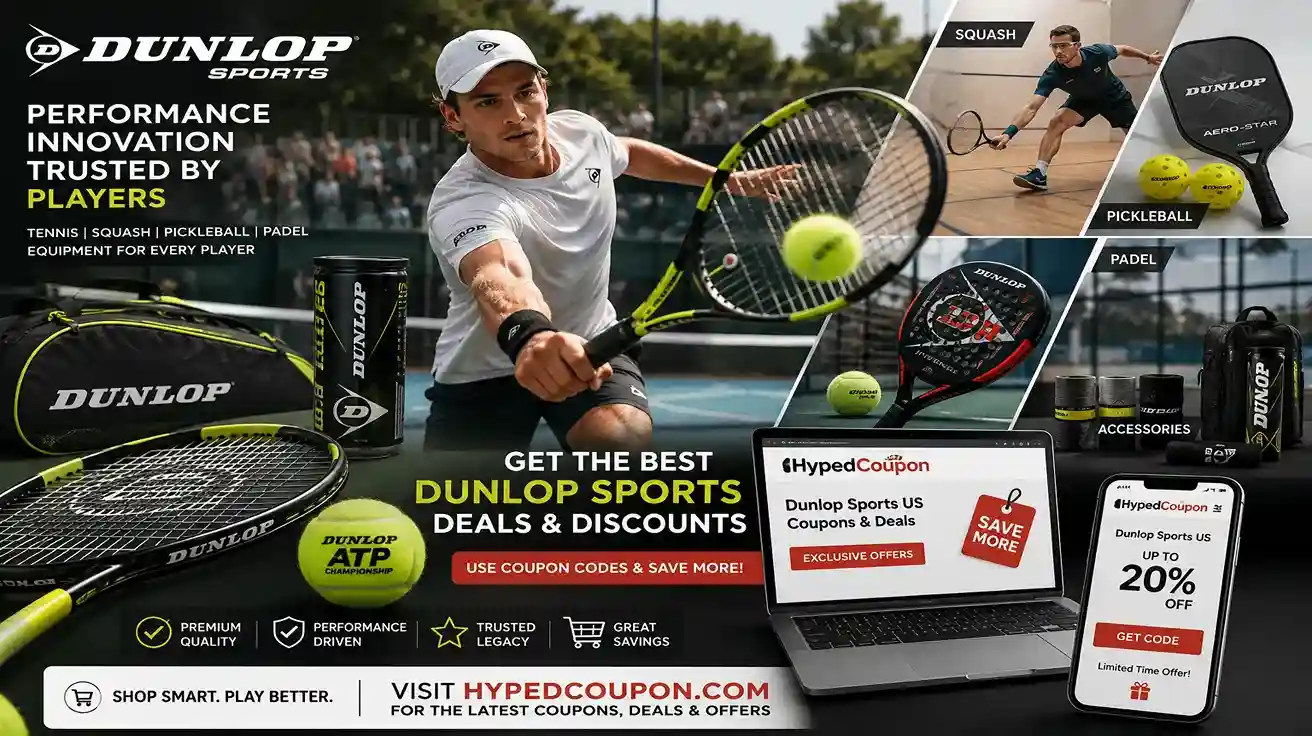 Why Dunlop Sports Is a Trusted Choice for Tennis and Racket Sports Players